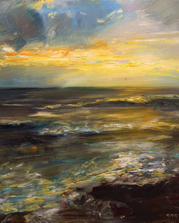 Playa al amanecer