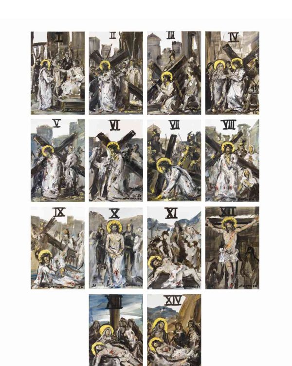 Las 14 estaciones del Vía Crucis