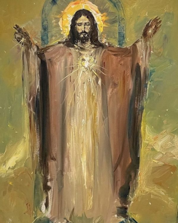 Cristo a las puertas del Cielo