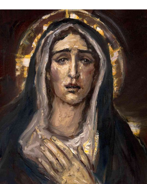 La Sta. Madre camino del Sepulcro
