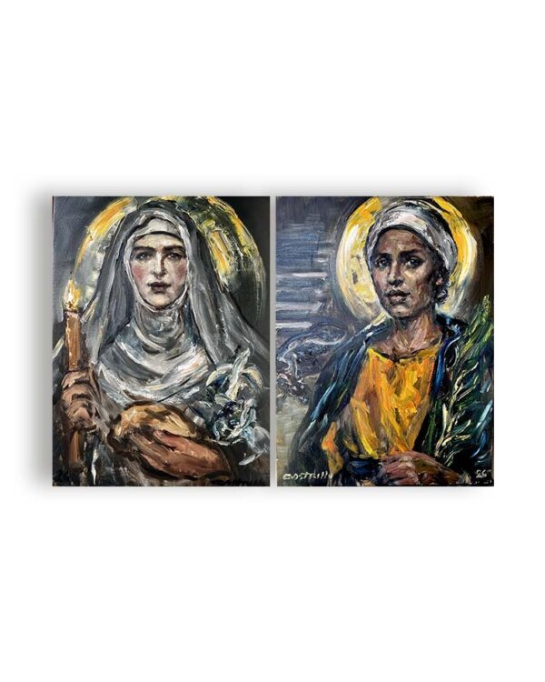Santa Genoveva y Santa Perpetua